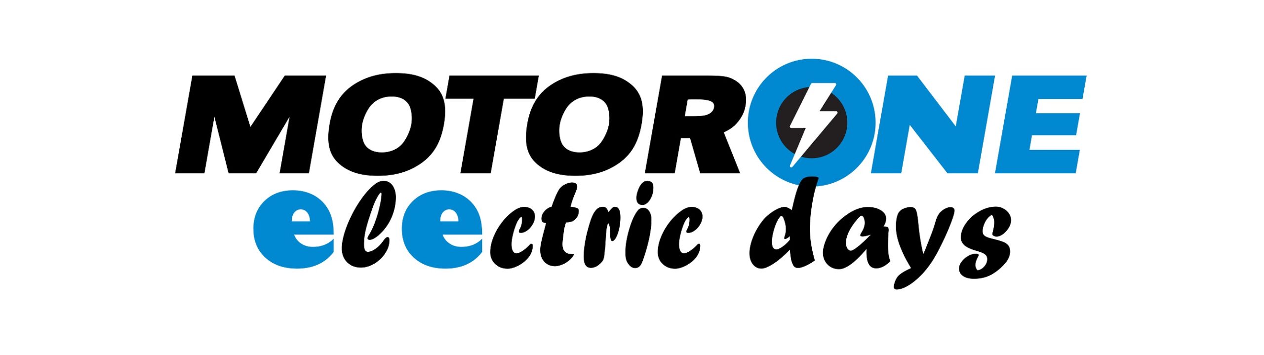 black motor one logo electric days 2222